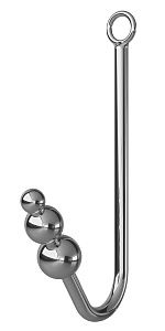 Анальный крюк тройной Джага-Джага с ошейником и наручниками